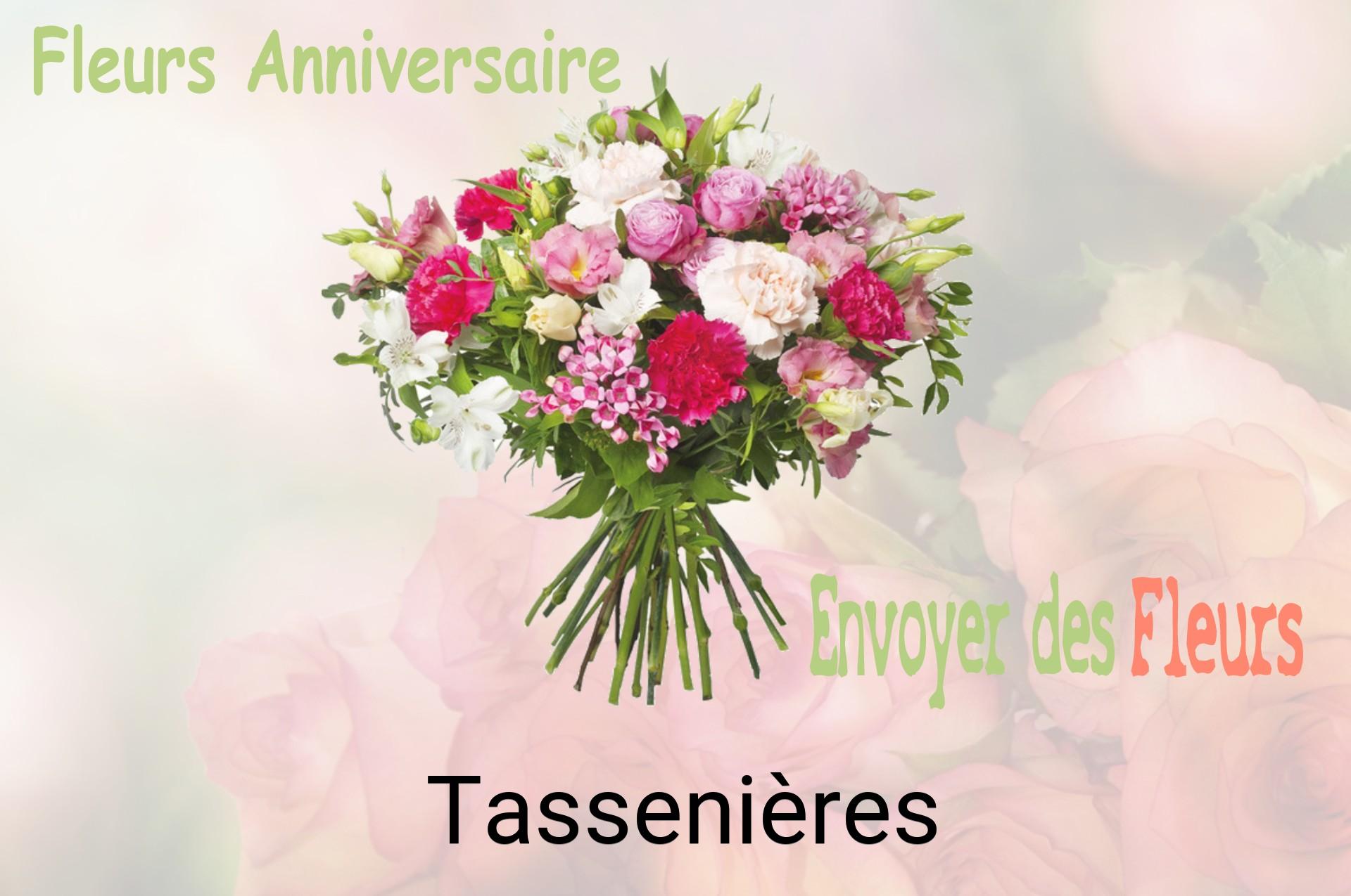 Bouquet de fleurs d’anniversaire livré à Tassenières
